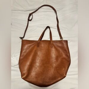 Madewell Brown Midsize Bag With Crossbody Strap #madewell #classic